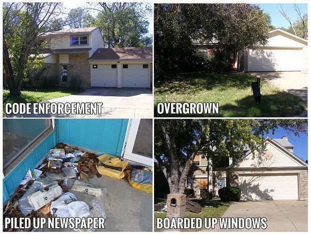 distressed properties examples